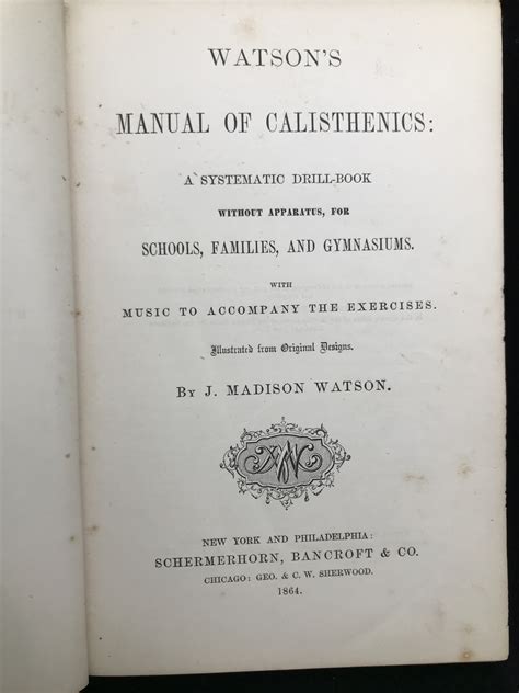 Watsons manual of calisthenics by j madison watson. - Zippo lighters an identification and price guide identification and value guides krause.