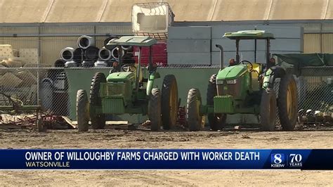 Watsonville-based farm owner charged with involuntary manslaughter after 2020 employee death