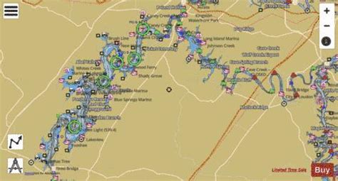 Watts Bar Lake Fishing Map Nautical Charts App