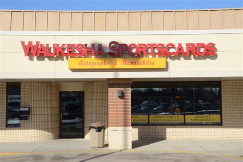 Waukesha sports cards. Waukesha Sportscards is your shopping headquarters for sports collectibles and authentic hand-signed memorabilia. ... Waukesha Sportscards 2120 E. Moreland Blvd #O-5 ... 