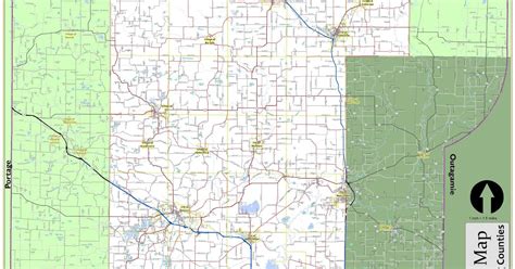 Waupaca county gis map. WAUPACA 68-NC SW SE NC NW NE REGIONS STATE COUNTY L OC AR DS OTHER ROADS TOTAL FOR COUNTY M ILES OF HIGHWAY 0..... Co un ty e a.W pc..... JAN. 201 197 334 as of Dec.31,2019 132 1663 Land Area (2010 Census) ...748 sq mi Population (2010 Census) .....52410 DEPARTM ENT OF TRANSPORTATION W AUP CO. 