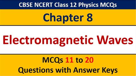 Wave MCQ [Free PDF] - Objective Question Answer for Wave