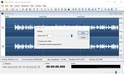 WaveCut Audio Editor for Windows