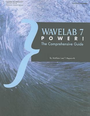 Wavelab 7 power the comprehensive guide. - The watershed project management guide by thomas e davenport.