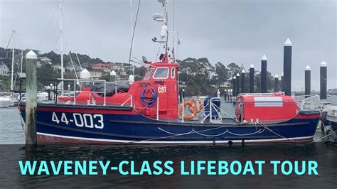 Waveney-Class Lifeboat Tour - YouTube