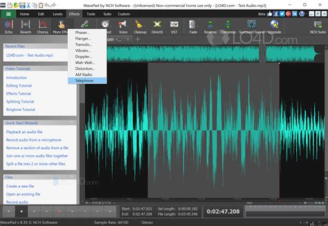Wavepad audio editor download.  WavePad has a simple yet intuitive interfa...