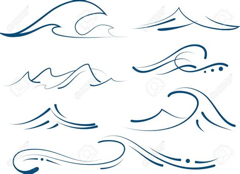 Waves Drawing Simple