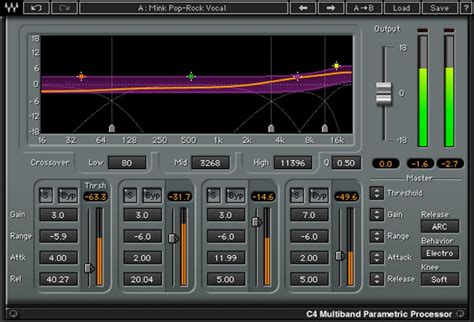 Waves c4 presets.  Waves C4 Multiband Compressor is a state-of-the-art dynamics process...