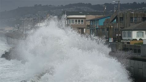 Waves rise 13 feet tall in California amid global warming: research