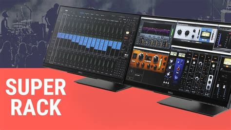 Waves superrack soundgrid.  Run plugins in real-time, arrange your workspace ...