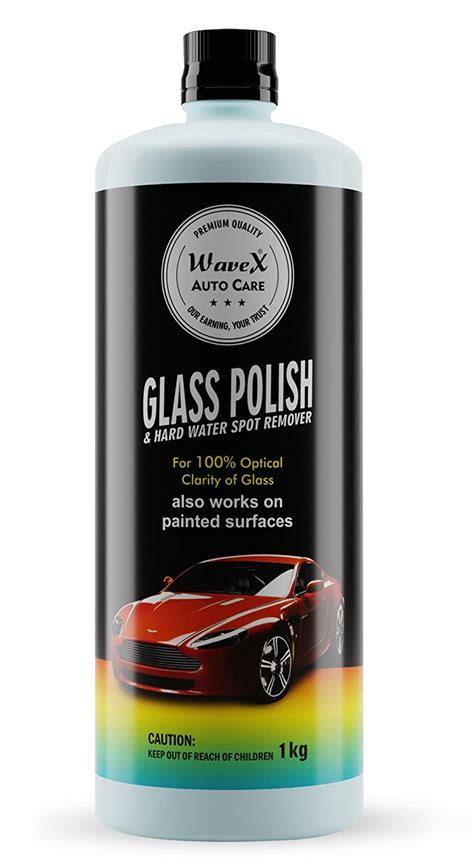 Wavex Glass Polish with Hard Water Spot Remover 1kg - Amazon