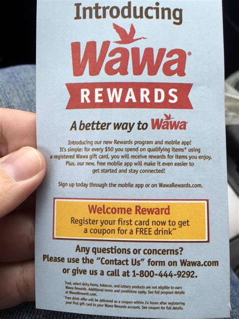 Wawa rewards card. Things To Know About Wawa rewards card. 