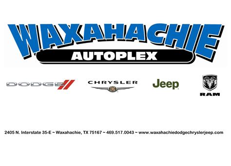 Waxahachie dodge. Waxahachie Dodge Chrysler Jeep Ram has many Mansfield, TX customers driving new and used Chrysler Jeep Dodge and Ram vehicles purchased from our dealership located at 401 North I-35E, Waxahachie, TX 75167. Waxahachie Dodge Chrysler Jeep Ram sells Used Cars, Trucks & SUVs to Customers in Mansfield, Texas at low reasonable prices 