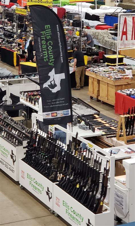 Waxahachie gun show. Whether you're a seasoned collector or just starting, don't miss out on the chance to attend an Plano, TX gun show. May. May 18th – 19th, 2024. Whipp Farm’s Cleburne Gun Show. Cleburne Conference Center. Cleburne, TX. May 18th – 19th, 2024. Palestine Gun Show & Fair. Palestine Municipal Airport. 