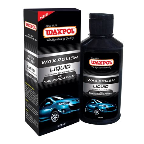 Waxpol Showroom Finish Liquid Car Polish (150 ml) : Amazon.in: Car