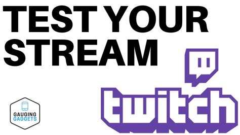 Way to Test Stream? : Twitch - reddit