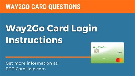 Way2go eppicard login. Things To Know About Way2go eppicard login. 