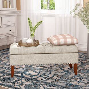 Wayfair Cushioned Ikat Benches You