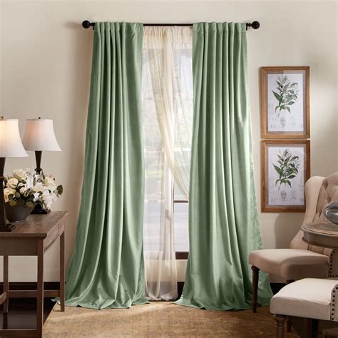 Wayfair Green Linen Curtains & Drapes You