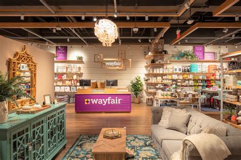 Wayfair find a store. Here's an example of what you'll find there! This consol table is $150 at the store, but $1,400 online. That's 90 percent off! Habitat says they are already reaching new stuff from Market that ... 