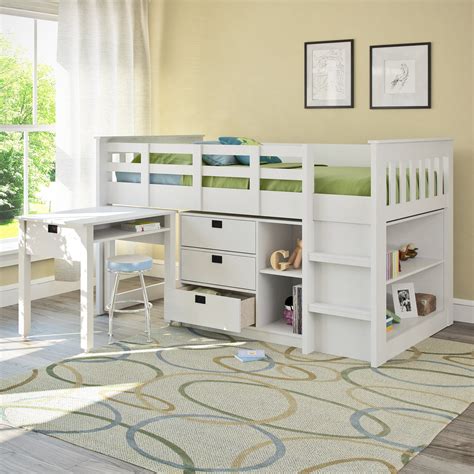 White Millennium Kids Twin Loft Bed. See More by Isabelle & Max™. 4.7 481 Reviews. $419.99 $979.00 57% Off. $40 off your qualifying first order of $250 or more with a Wayfair credit card. Refer to disclosure number one on the Wayfair credit card landing page.$40 OFF your qualifying first order of $250+1 with a Wayfair credit card. Fast Delivery.. 