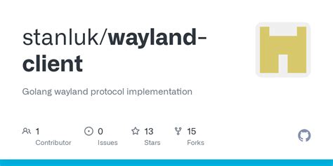 Wayland client example.  You can think of Wayland as a toolkit for creating client...