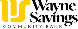 Wayne community savings bank. Wayne Savings is the No.3 bank in Wayne County, Ohio, its home market, with a 13% share of the $2.8 billion deposit market. According to VanSickle, both Wayne Savings and Main Street have grown by focusing on smaller cities and communities where larger competitors typically steer clear. 