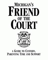 Wayne county friend of the court mi. 3. Mail your original forms, 3 sets of copies and a money order or certified check for the filing fees to: Wayne County Clerk, Room 201, Coleman A. Young Municipal Center, Detroit, MI 48226. 4. Keep copies of everything you mail to the Court. 5. Include a Self-Addressed Stamped Envelope and a letter asking the County Clerk to mail you a receipt 