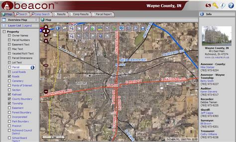 Wayne county indiana beacon. GIS Maps. Indiana. GIS Maps in Wayne County (Indiana) Discover Wayne County's GIS resources, including parcel data, property maps, flood zone maps, and geospatial data. … 
