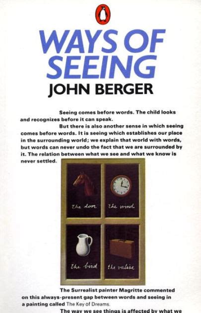 Ways Of Seeing: John Berger: Trade Paperback: 9780140135152: …