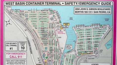 Click to download map. Click to download terminal safety brochure. Quick Check. Los Angeles. 630 West Harry Bridges Blvd Berths 136-147 Wilmington, CA 90744 Firms code: Y258 ... for all terminals. JAX Terminal Badge Required. Badges can be obtained at Jaxport’s Access Control Center. For more information, call (904) 357-3344.. 