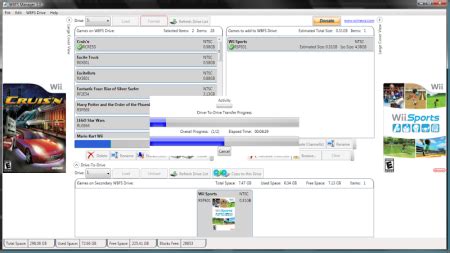 Wbfs manager wiibrew.  It has known bugs and destroys frequently WBFS partitions.  S...