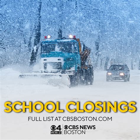 Wbz school cancellations. Check frequently for updated information on school delays, early dismissals, school closings, and school cancellations in Riverview Florida due to winter and inclement weather, as well as other emergencies related to Riverview & the surrounding Hillsborough County FL area. Find out quickly below if snow, cold or other weather emergencies is ... 