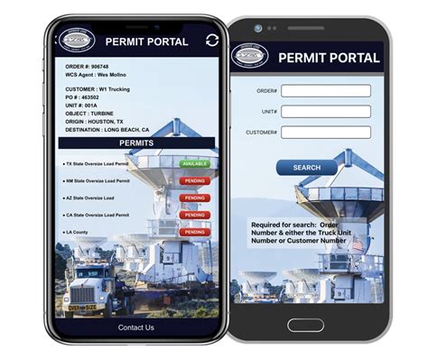 Wcs permits. WCS Permits & Pilot Cars has published another app, the “Pilot Portal,” which will help companies and pilot car drivers while on the road. The free app provides real-time pilot car information via automated and instant texts and emails once a pilot car is dispatched or once a pilot document is available, such as a route survey. 