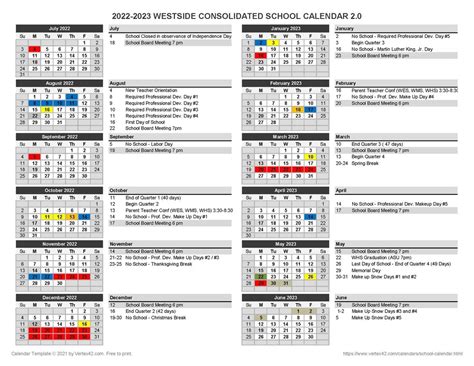 Wcsd Balanced Calendar