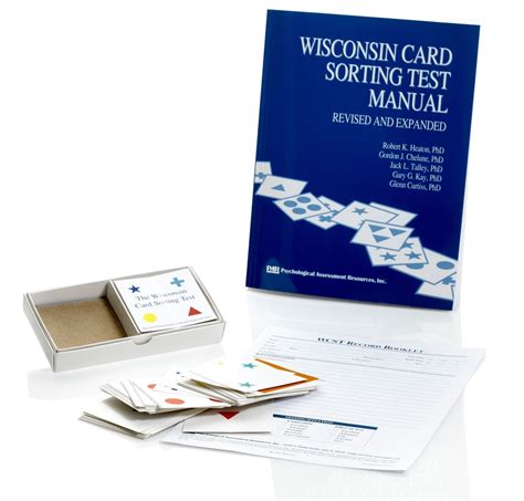 Wcst Wisconsin Card Sorting Test Va