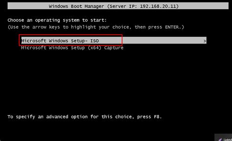 Wds pxe boot not working.  Windows Setup can still run from The subnet the PC is in is a differe...