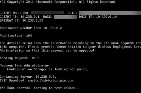Wds pxe e16.  The solutions that are provided in Troubleshooting PXE boot issues in...