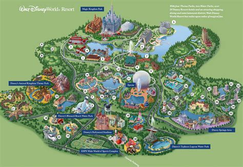 Wdw map. Walt Disney World Map With Hotels · Magic Kingdom Resort Area · Disney's Animal Kingdom Resort Area · EPCOT Resort Area · ESPN Wide World of Sports ... 