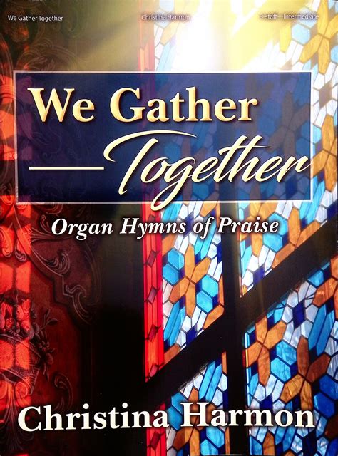 We Gather Together (organ & lyrics) - YouTube