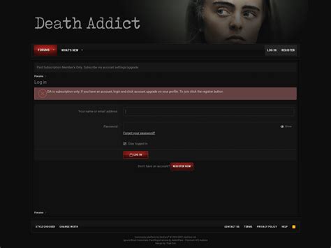 We Have Received a Warning from Members about DeathAddict Forum