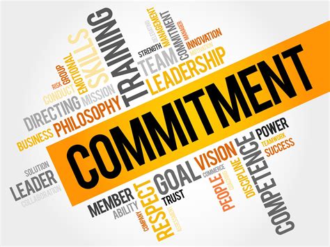We are committed to