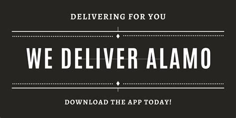 We deliver alamo. Whether you visit us for lunch, dinner, or a drink with friends, we want your time at J. ... At the same time, our chefs are hard at work every day to deliver ... 