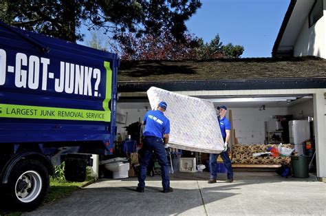 We got junk. 1-800-GOT-JUNK? Charleston. We Make Junk Disappear. +1 843-972-5133. 4236-B Pace St., North Charleston, SC, 29405, USA. Hours of operation: 8:00am - 6:30pm Monday to Friday 8:00am - 5:00pm Saturday Closed Sunday. Read Reviews. Pricing in your location. Prices are based on how much space your junk takes up in the truck. It starts with our ... 