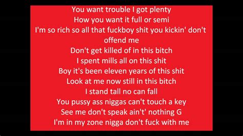 We still in this b lyrics. We Still Don’t Trust You Lyrics: Lyrics from Album Trailer / We don't trust you niggas, we don't / (I don't trust no mothafuckin' body) / We don't trust you 