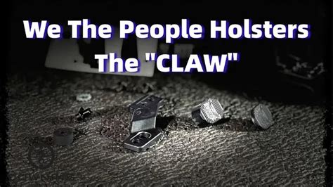 We The People Holsters | THE CLAW | Made in the USATaking a look a quick look at The Claw from We The People Holsters. Links below.We The People Holsters Web.... 