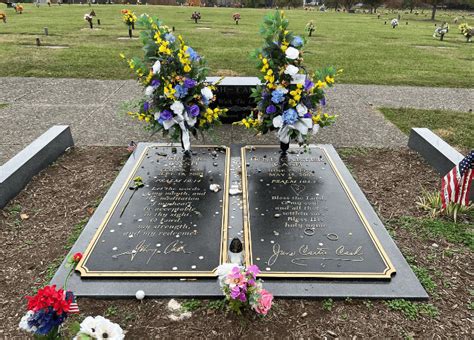 We visited the graves of