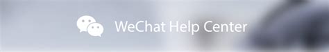WeChat Help Center. 