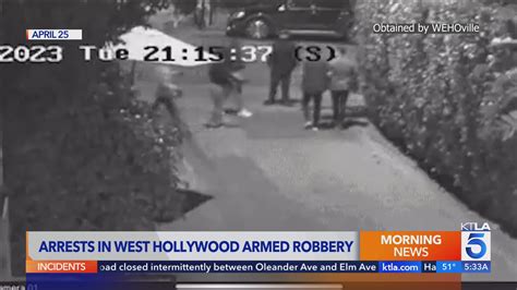 WeHo robbers armed with AK-47 arrested in Beverly Hills