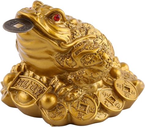 Wealth Golden Frog Toad Coin Chinese Fortune Frog Feng Shui …